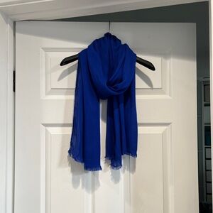 Jcrew royal blue scarf/wrap